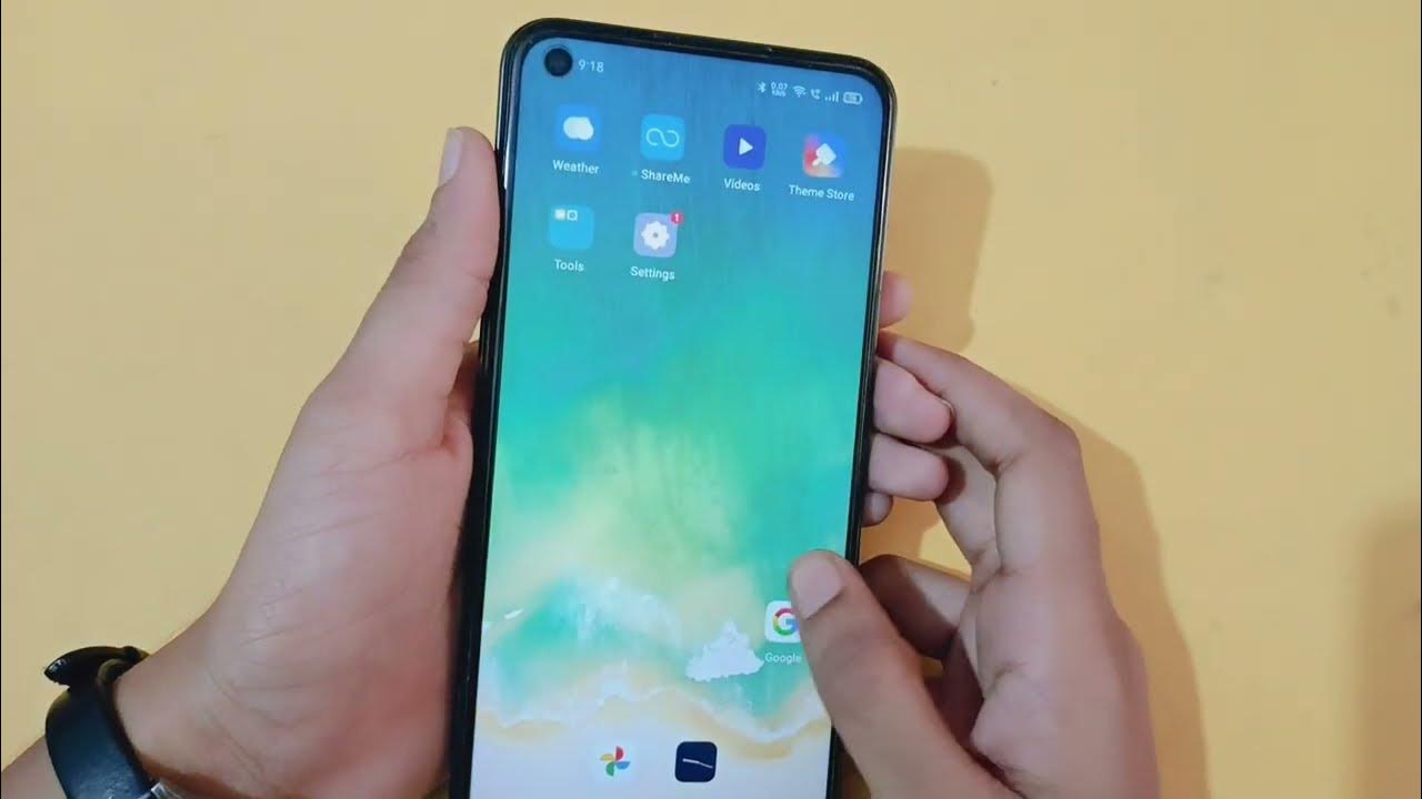 Oppo f21 pro full screen gesture setting how to use system navigation