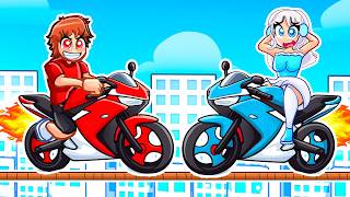 1v1 Race On A TIGHTROPE In GTA 5...