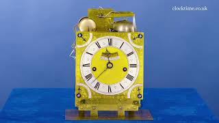 Clocktime: Sussex Tompion Table Clock c1680, 07 Movement Revealed screenshot 1