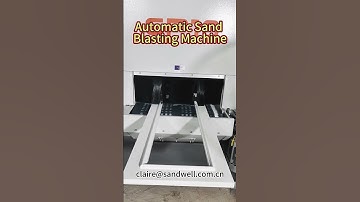 Automatic Sand Blasting Machine #sanding #machine #cnc #woodworking #woodwork #sander#woodsander