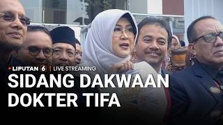 🔴LIVE | Sidang Pembacaan Dakwaan Dokter Tifa