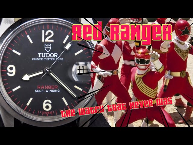 TUDOR RED RANGER チュードルレッド赤 レンジャー Yahoo!オークション -「赤レンジャー」(アクセサリー、時計) の落札