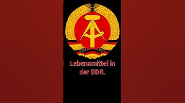 Lebensmittel in der DDR. #ddr #gdr #eastgermany #ostdeutschland