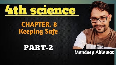 4th science (CH.8 Keeping safe) PART-2