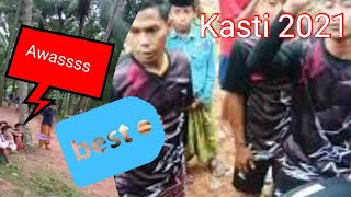 Vlogimam traditional kasti ball sport ​| Bola Kastiaga Siluman VS Sok Gaya #VlogSportKasti0037