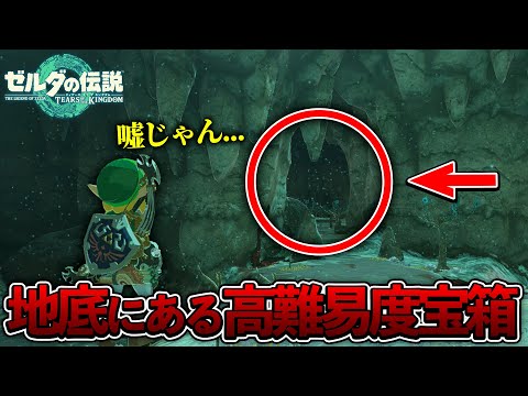 【ティアキン】地底のボスを倒すと開けられるレア宝箱を見に行ってみたら....【ゼルダの伝説 ティアーズ オブ ザ キングダム】