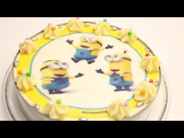 Gateau D Anniversaire Des Minions Cuisinerapide Youtube