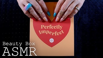 ASMR Glossybox Unboxing (🎧 soft spoken, tapping, scratching)