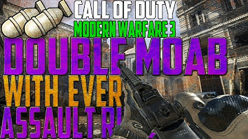 MW3 | DOUBLE MOAB w/every Assault Rifle #3 -MK14 | [LOL