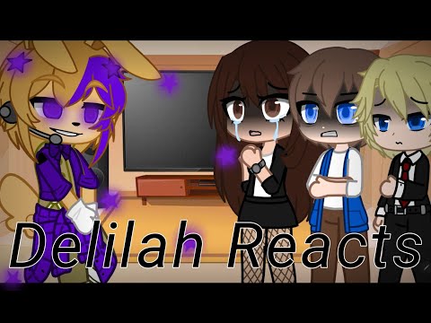 Delilah crew reacts to Springtrap!!!(Reupload)