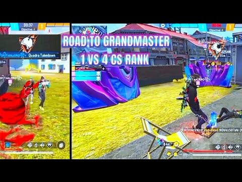 ROAD TO GRANDMASTER CS RANKED 🍷🗿FULL VIDEO IMPOSSIBLE 1 VS 4 👑ORION ...