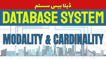 ER Model - Modality and Cardinality( Urdu/Hindi)