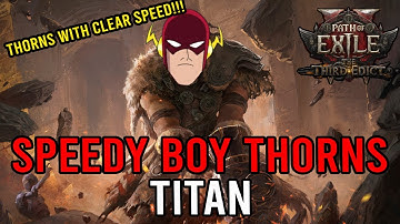 Speedy Boy Thorns Titan | 70,000 Armour + 30k Thorns Damage | Kalltorak Path of Exile 2