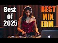BEST WORKOUT MUSIC 2025 ⚡️ Most Popular High Energy EDM &amp; Gym Motivation Mix
