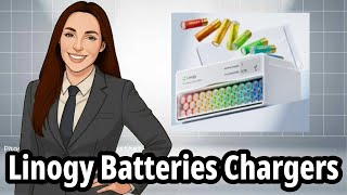 Linogy Battery Charger | Rechargeable Lithium ion Batteries | Never Buy Another Battery Again