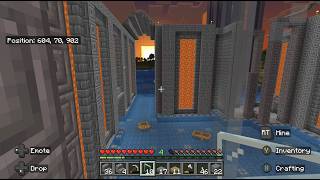 PART 5: Building a MASSIVE Lava City in a 6 Year Old Minecraft Survival World!