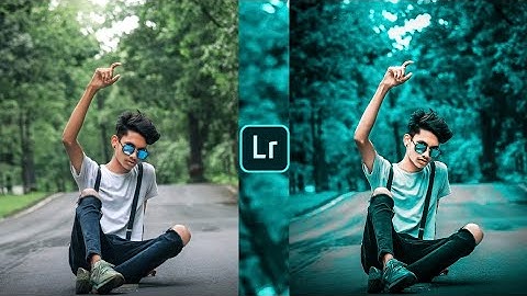 Lightroom blue and grey tone photo editing tutorial | lightroom background colour change| Lr presets