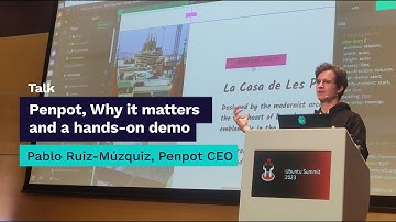 Penpot at Ubuntu Summit 2023: Penpot, why it matters and a hands on demo