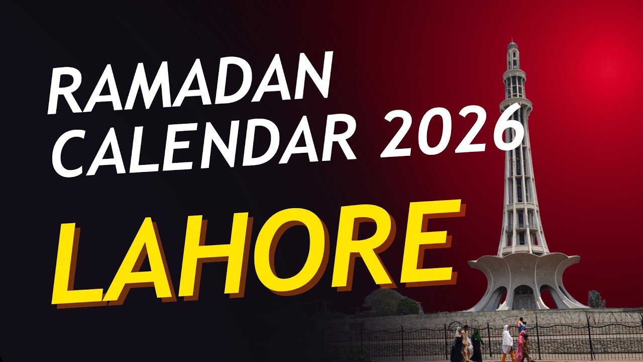 Ramadan Calendar 2026 Lahore | Sehri & Iftar Time Today | Ramadan ...