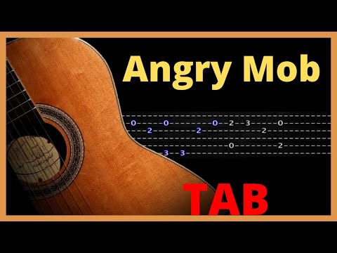 Angry Mob, guitar versión
