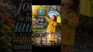 Rain Whispers | Rainy Day Quotes ☔💙 #Shorts #RainWhispers #RainyDayQuotes #PositiveQuotes #CozyVibes
