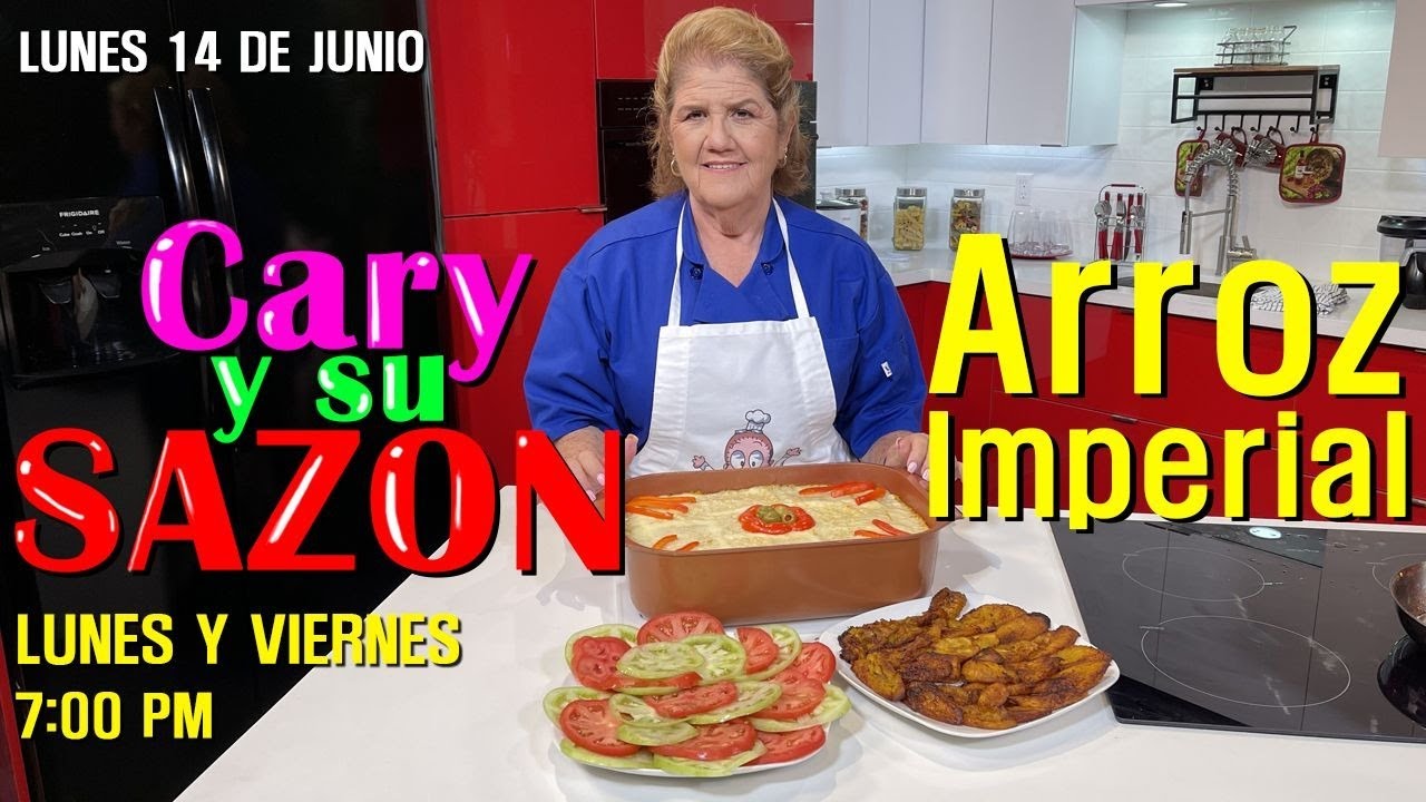 Sabroso Arroz Imperial a Punto de Caramelo en UniVista TV.