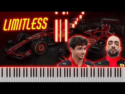 Sofiane Pamart Limitless Feat Charles Leclerc Piano Tutorial 