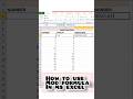 How to use Mod formula in ms excel 🔥✅ #shorts #video
