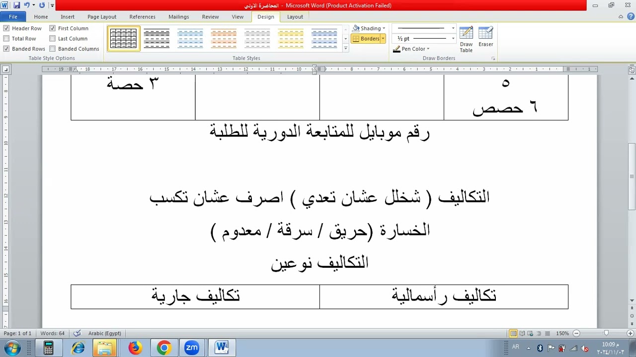 المحاضرة الاولي اساسيات تكاليف - ترم اساسي 2025 مع د/ احمد فهمي  sky academy