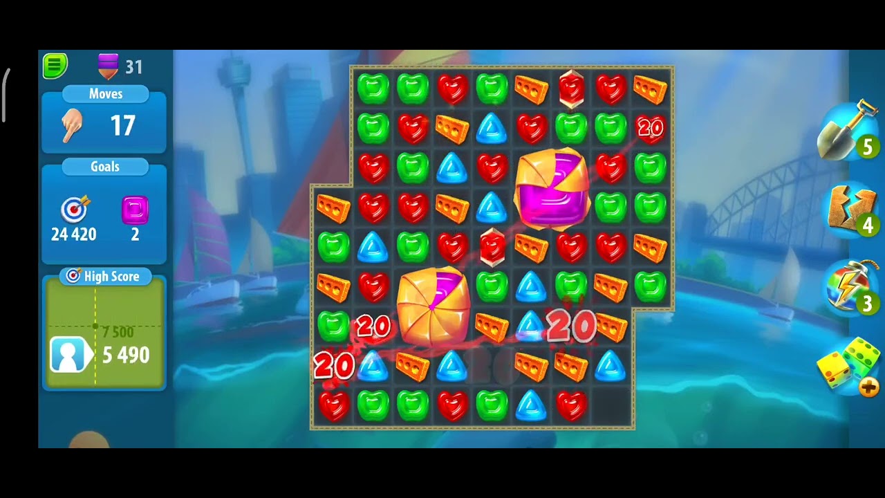 Gummy Drop!Level 31 NO BOOSTERS gummydrop YouTube