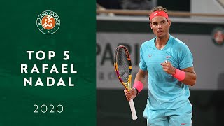 Rafael Nadal ​- TOP 5 | Roland-Garros 2020
