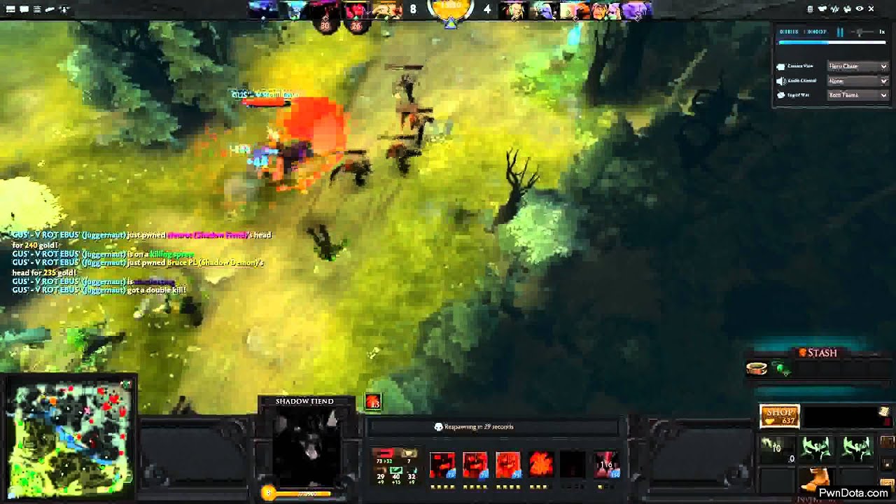 Failed DotA 2 Gank
