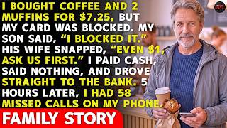 “I BLOCKED YOUR CARD,” My Son Said Over the Phone—5 Hours Later, He Called Me 58 Times in a Panic
