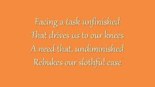 Facing a Task Unfinished (Grace Community Church)