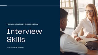 Interview Skills with Ayisat - Fall Future Ready TECH Summit