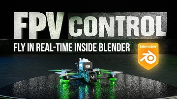 FPV CONTROL — Fly Your Camera Like an FPV Drone Inside Blender (Trailer)