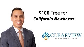 $100 Free for California Newborns