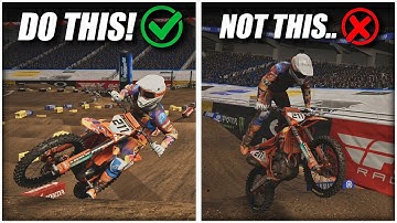 5 snelle tips voor beginners om beter te worden in Supercross 25!