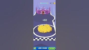 count Master Crowd Max All levels Gameplay Android iOS games All new update for#shortsvideo