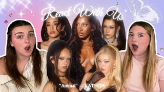 REACTING TO KATSEYE's NEW SINGLE "Animal"! (Song & Music Video Reaction)