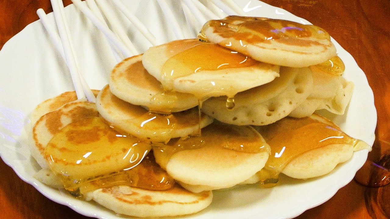 Mini Pancake Pop To Brigthen Up Your Day - YouTube