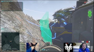 NO HANDS PLANETSIDE 2 = Part 2 Base building with DocDoor on the NC Blue team