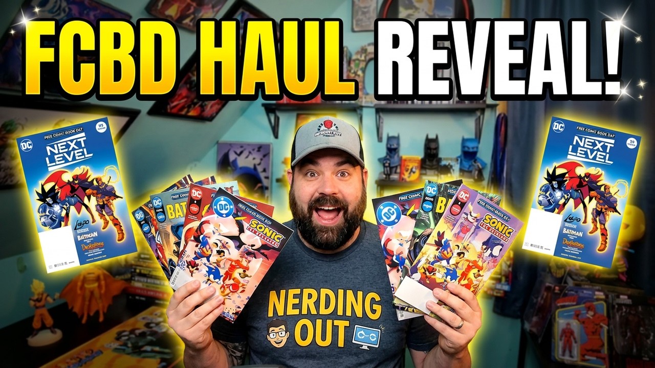 My Free Comic Book Day Haul is INSANE!