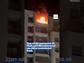 Zjarr në një apartament në Vlorë, pasi disa orësh forcat zjarrfikëse neutralizojnë flakët