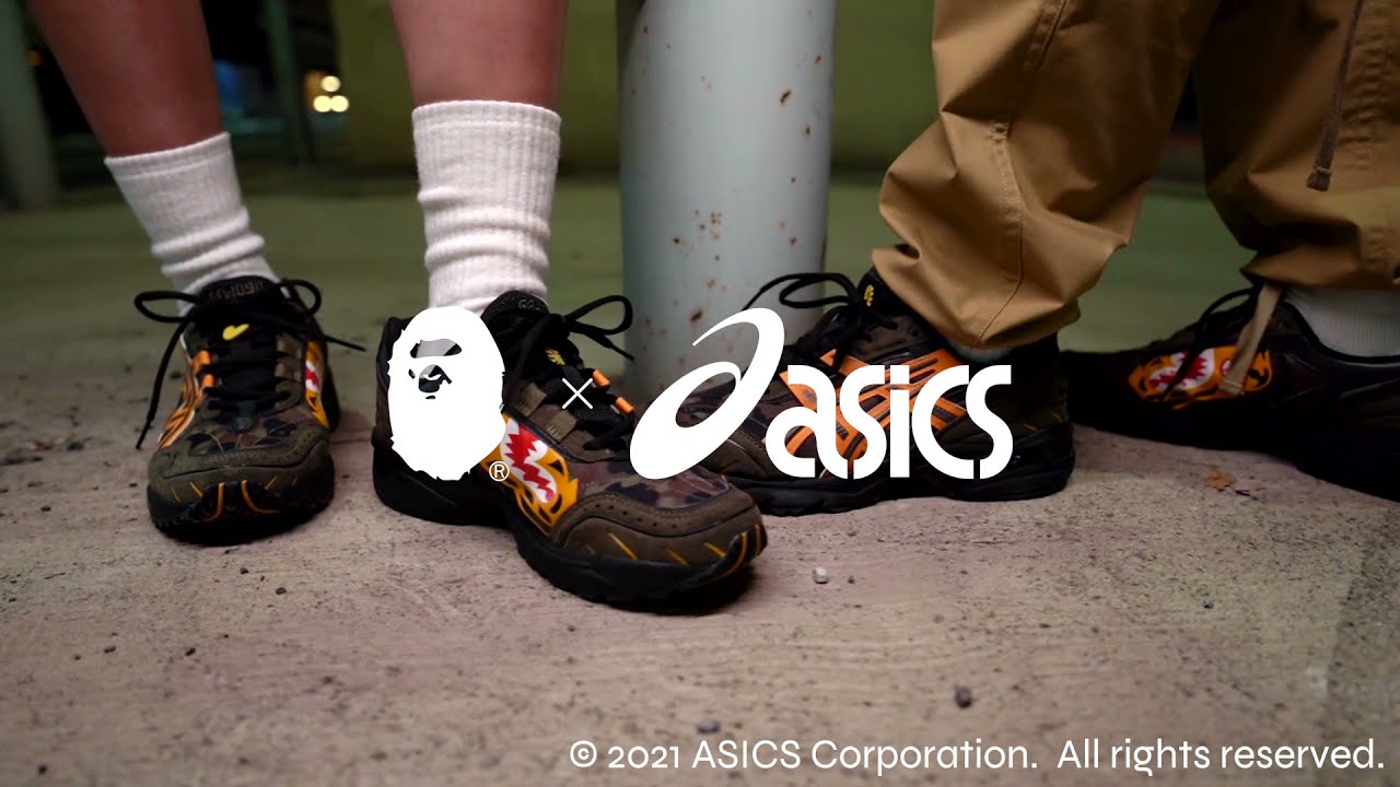 asics x bape