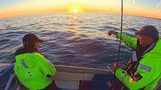 Deep Water Fishing On A Gorgeous Day