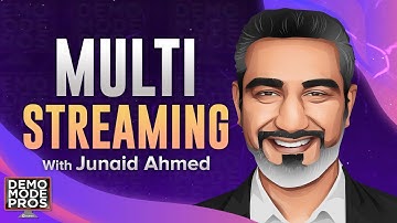 Junaid Ahmed Shows how to Multistream with Ecamm