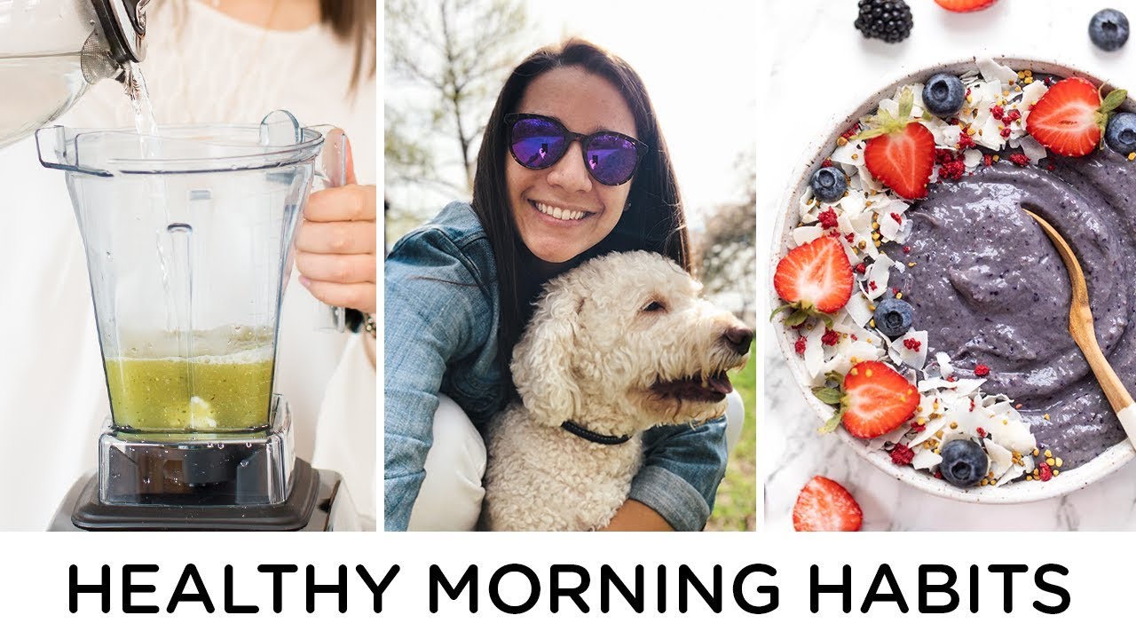 6 THINGS I DO EVERY DAY ‣‣ my healthy morning habits - YouTube