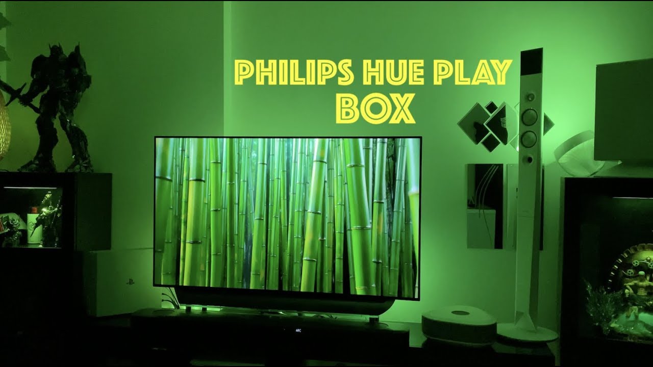 Grab the popcorn! Take your home entertainment to the next level with the  Philips Hue Play HDMI Sync Box