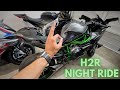 Ninja H2R Racing Sunset